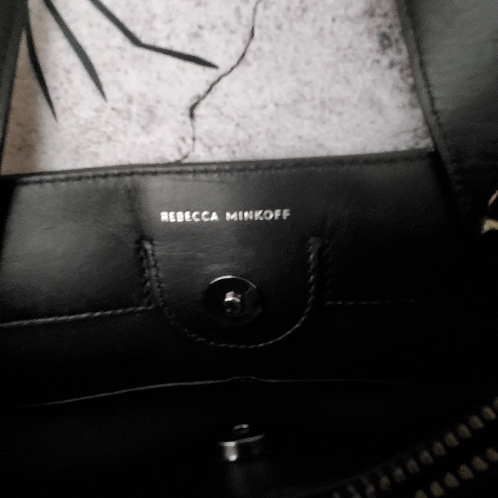 Rebecca Minkoff   black quilted  leather bag - Picture 6 of 10